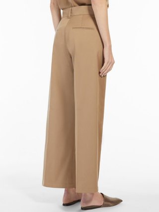 Бежеві брюки MAX MARA : фото 2 - Invogue