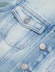 Денім синій куртка MM6 Maison Margiela з бавовни: фото 4 - Invogue