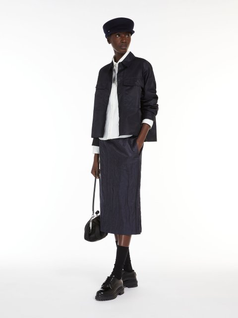 Біла сорочка WEEKEND MAX MARA з бавовни: фото 4 - Invogue