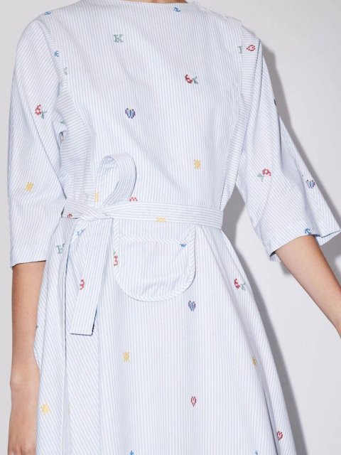 Блакитна сукня KENZO : фото 4 - Invogue
