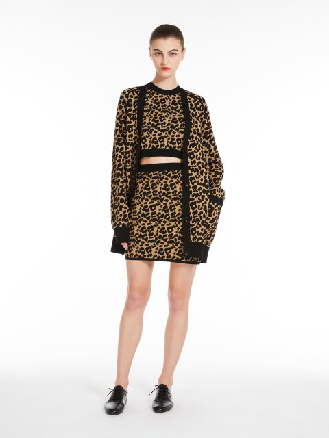 Чорна спідниця MAX MARA : фото 3 - Invogue