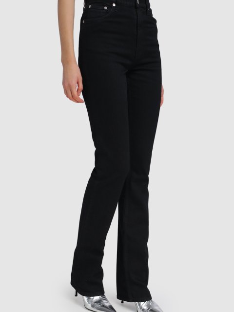 Чёрные джинсы HELMUT LANG: фото 3 - Invogue