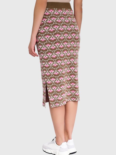 Кремова спідниця WEEKEND MAX MARA: фото 3 - Invogue