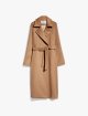 Темно-бежеве пальто MAX MARA прямого крою: фото - Invogue