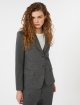 Сірий жакет WEEKEND MAX MARA з суміші бавовни та вовни: фото 4 - Invogue
