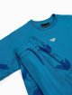 Сині футболка, шорти EMPORIO ARMANI KIDS : фото 2 - Invogue