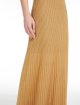 Темно-бежева сукня Max Mara з шовку та кашеміру: фото 4 - Invogue