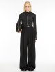 Черные брюки Sportmax из эластичной шерсти: фото 3 - Invogue