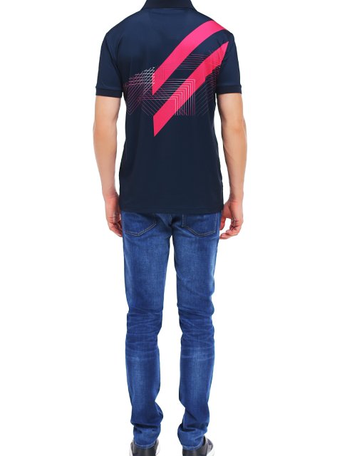 Синее  поло BOSS: фото 2 - Invogue