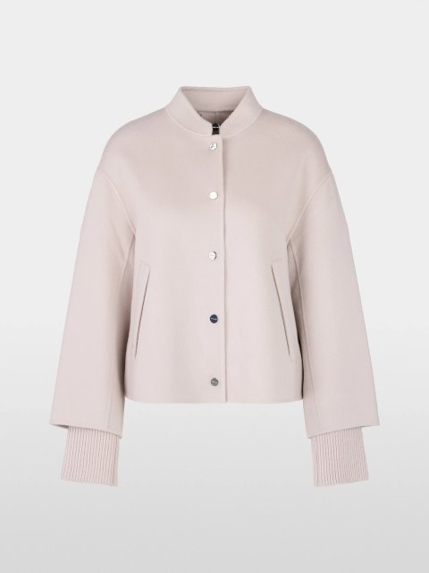 Пудровая куртка MARC CAIN из смеси шерсти: фото - Invogue