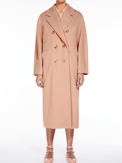 Світло-рожеве пальто MAX MARA з суміші вовни та кашеміру: фото 1 - Invogue