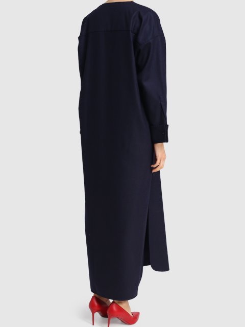 Синее платье MAX MARA: фото 4 - Invogue