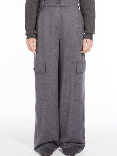 Сірі брюки MAX MARA : фото 1 - Invogue