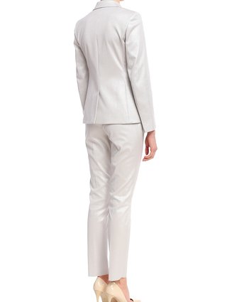 Сірі брюки MAX MARA : фото 2 - Invogue
