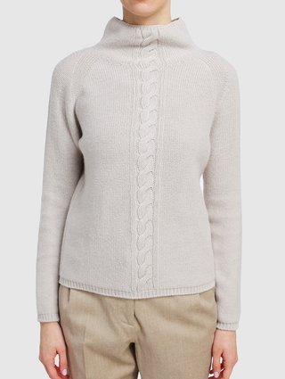 Молочний светр MAX MARA : фото 2 - Invogue