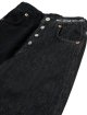 Чорні джинси MM6 MAISON MARGIELA KIDS з бавовняного деніму: фото 2 - Invogue