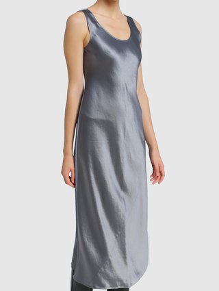 Серое платье MAX MARA: фото 3 - Invogue