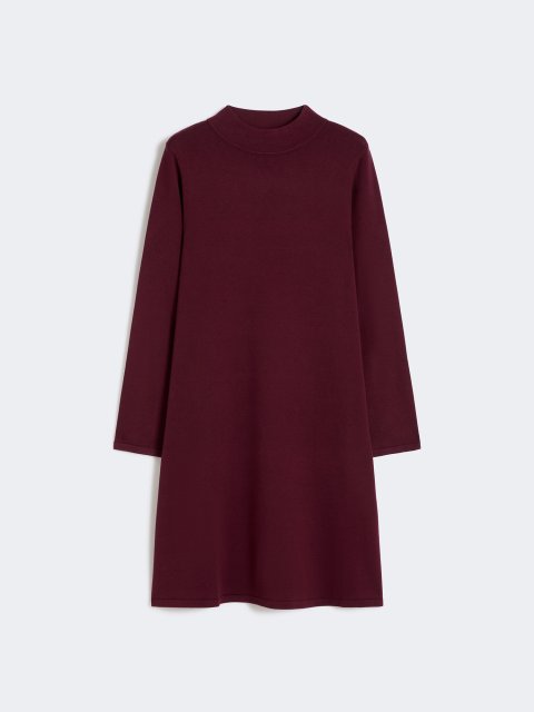 Бордова сукня WEEKEND MAX MARA з еластичної віскози: фото - Invogue