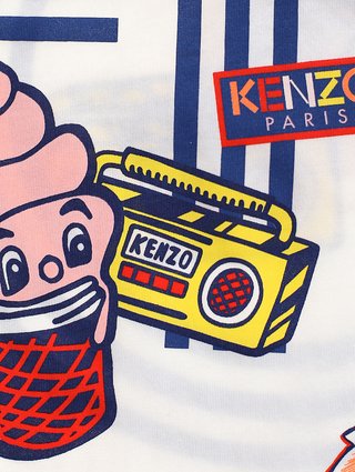 Біла футболка KENZO : фото 4 - Invogue