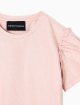 Рожева блуза Emporio Armani з суміші бавовни: фото 2 - Invogue