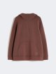 Коричневе худі Weekend Max Mara вільного крою: фото - Invogue