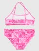 Розовое бикини MOSCHINO KIDS: фото 1 - Invogue