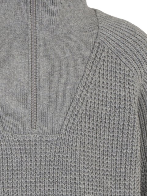 Сірий светр EMPORIO ARMANI KIDS з бавовни: фото 1 - Invogue