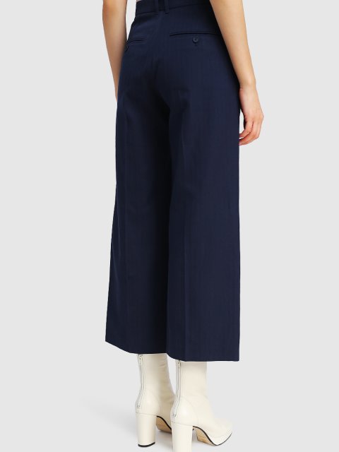 Синие брюки KENZO: фото 4 - Invogue