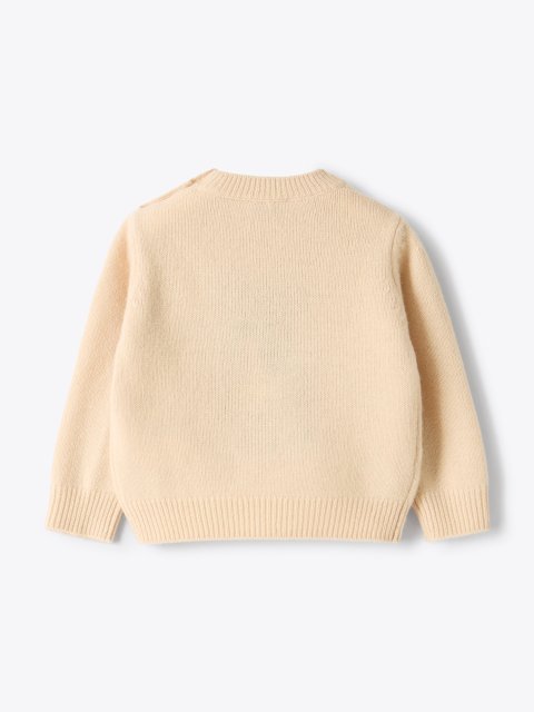 Рожевий светр IL GUFO з вовни: фото 1 - Invogue