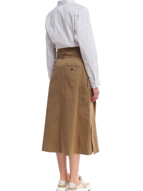 Молочная рубашка WEEKEND MAX MARA: фото 2 - Invogue