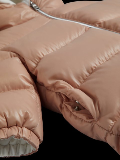 Рожевий комбінезон samian MONCLER ENFANT: фото 2 - Invogue