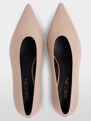 Элегантные кожаные туфли-лодочки Marc Cain: фото 4 - Invogue