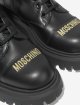 Чорні чоботи MOSCHINO зі шкіри: фото 2 - Invogue