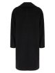 Чорне пальто MAX MARA з альпаки та вовни: фото 1 - Invogue