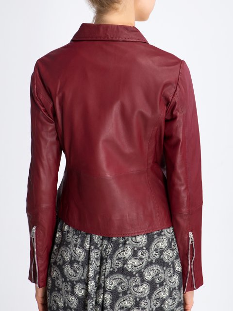 Куртка шкіряна Marella (1202): фото 6 - Invogue