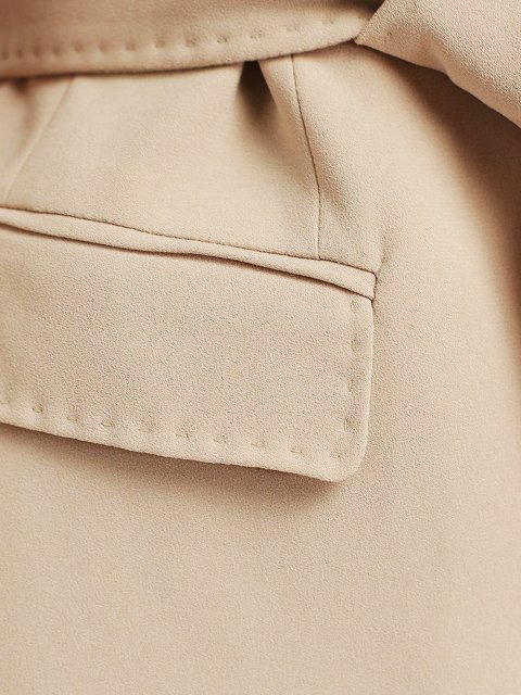 Бежевый пиджак MARELLA: фото 7 - Invogue