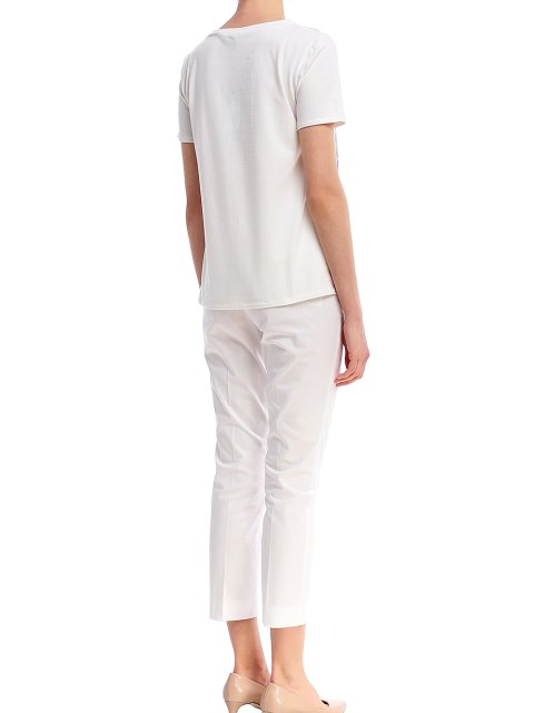 Білі брюки WEEKEND MAX MARA : фото 2 - Invogue