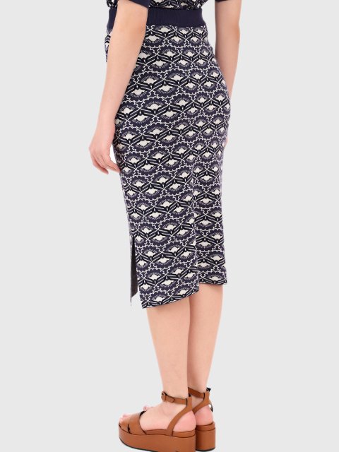 Синя спідниця WEEKEND MAX MARA : фото 3 - Invogue