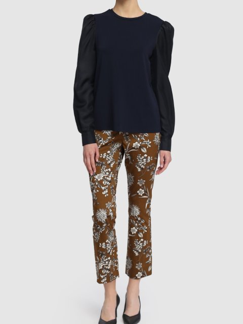 Коричневі брюки MAX MARA : фото 1 - Invogue