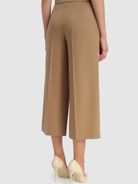 Бежевые брюки MAX MARA: фото 4 - Invogue