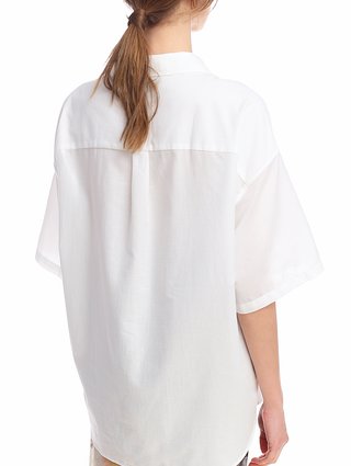 Белая рубашка WEEKEND MAX MARA: фото 6 - Invogue