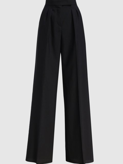 Чёрные брюки MAX MARA: фото - Invogue