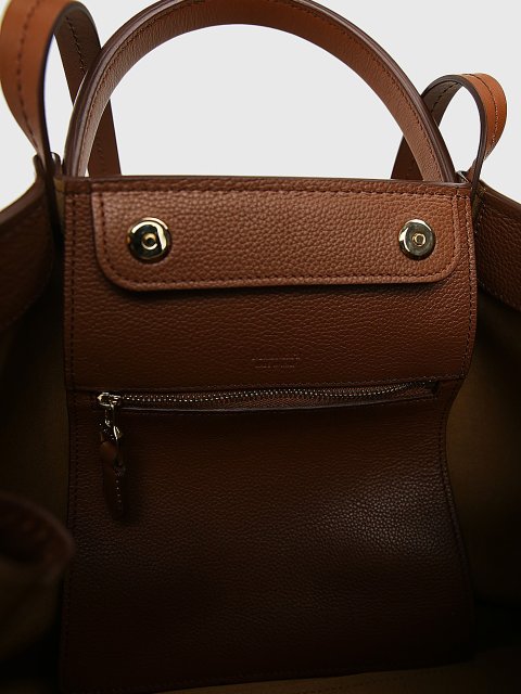 Коричневая сумка MAX MARA: фото 5 - Invogue