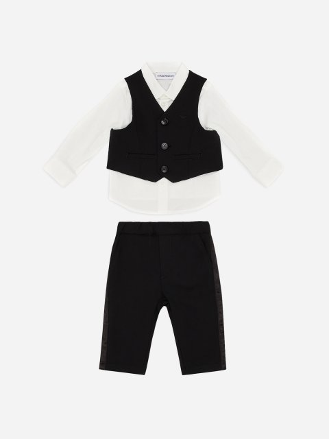 Чорно-білий костюм Emporio Armani класичний: фото - Invogue