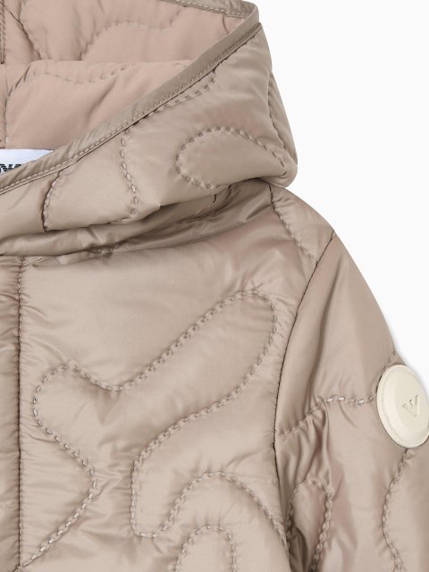 Коричнева куртка EMPORIO ARMANI KIDS : фото 1 - Invogue