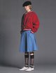 Красная куртка Pushbutton из шерсти и полиэстера: фото 3 - Invogue