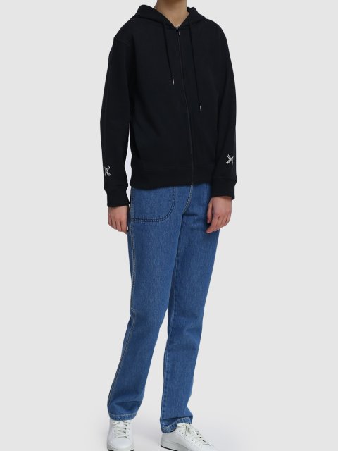 Чёрная куртка KENZO: фото 1 - Invogue