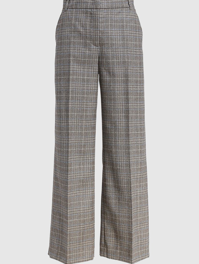 Серые брюки WEEKEND MAX MARA: фото - Invogue