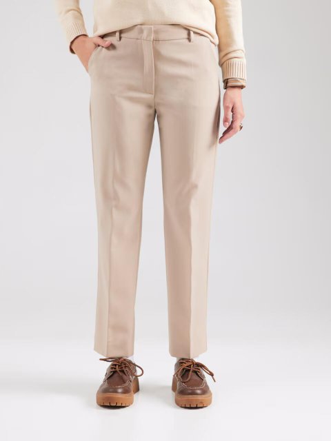 Бежеві брюки WEEKEND MAX MARA з вовни: фото 2 - Invogue