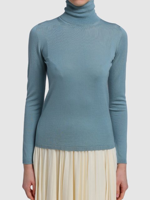 Зелёный свитер MAX MARA: фото 3 - Invogue